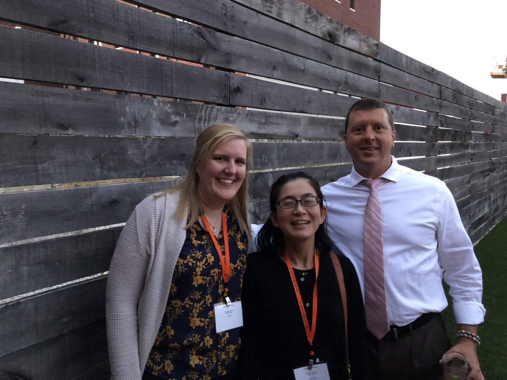 Emily, Satoko, and Rob at IHW