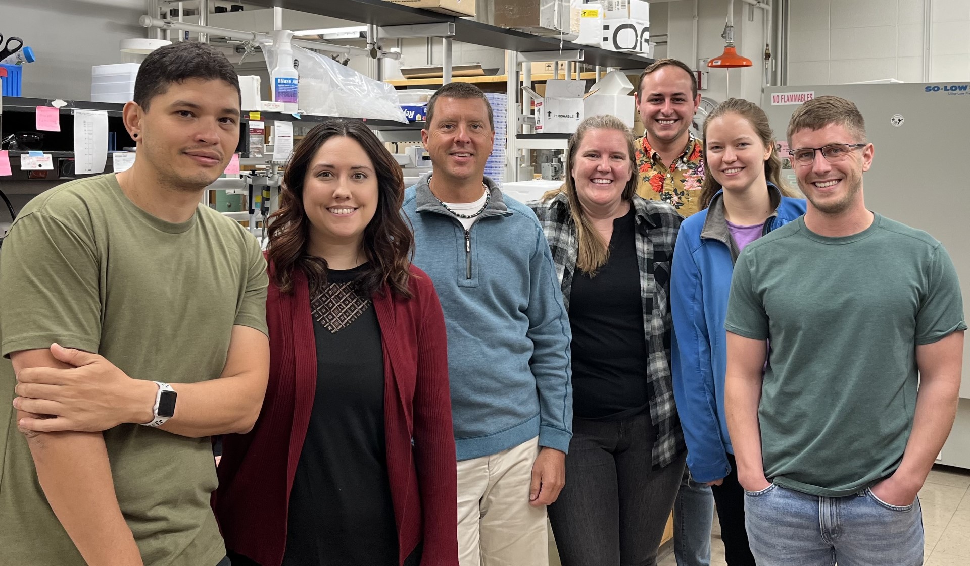 Kalejta Lab Group in the lab 2023